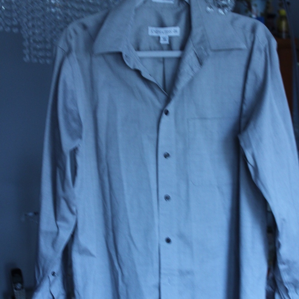 JOSEPH & FEISS MENS DRESS SHIRT  SIZE 32/33